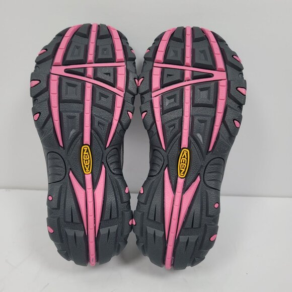 Keen Gray Pink Outdoor Active Kid's Shoes US Size 1 NWOT - Picture 7 of 8